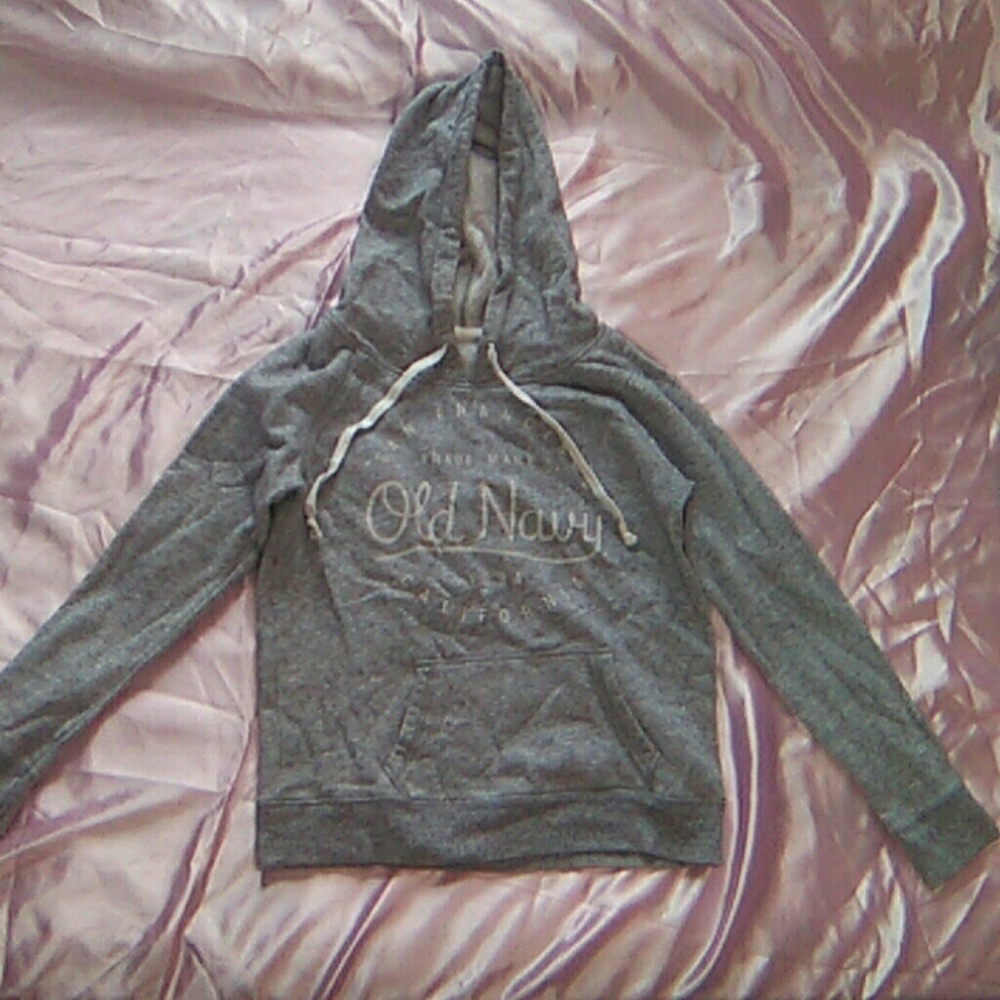 Gray hoodie